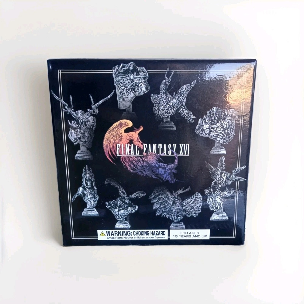 Final Fantasy XVI 16 Silver 4" Bust Eikon‎ - Sealed New Square Enix - Blind Box